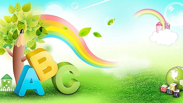Ilustrasi game hijaiyah ceria