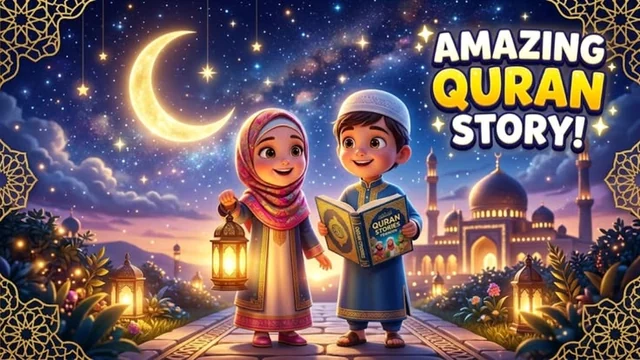 Ilustrasi kuis ramadhan interaktif